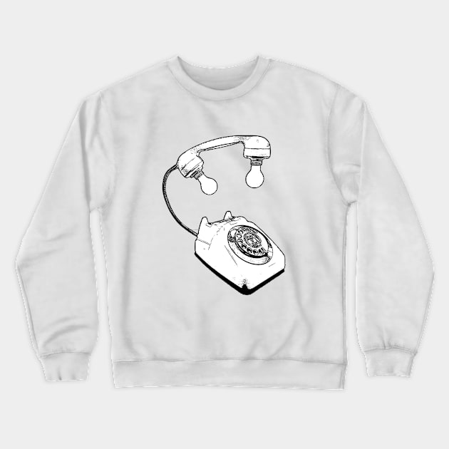 Telephone lamp Crewneck Sweatshirt by Tomoe Ren